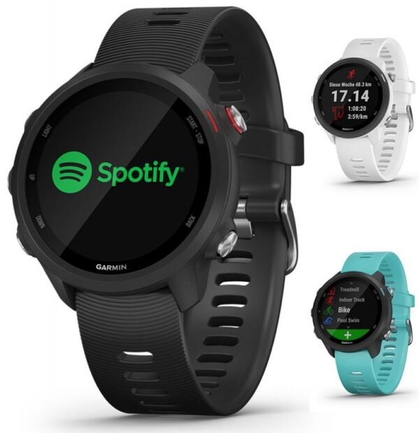 Garmin Forerunner 245 Music – Reloj inteligente multideporte con GPS